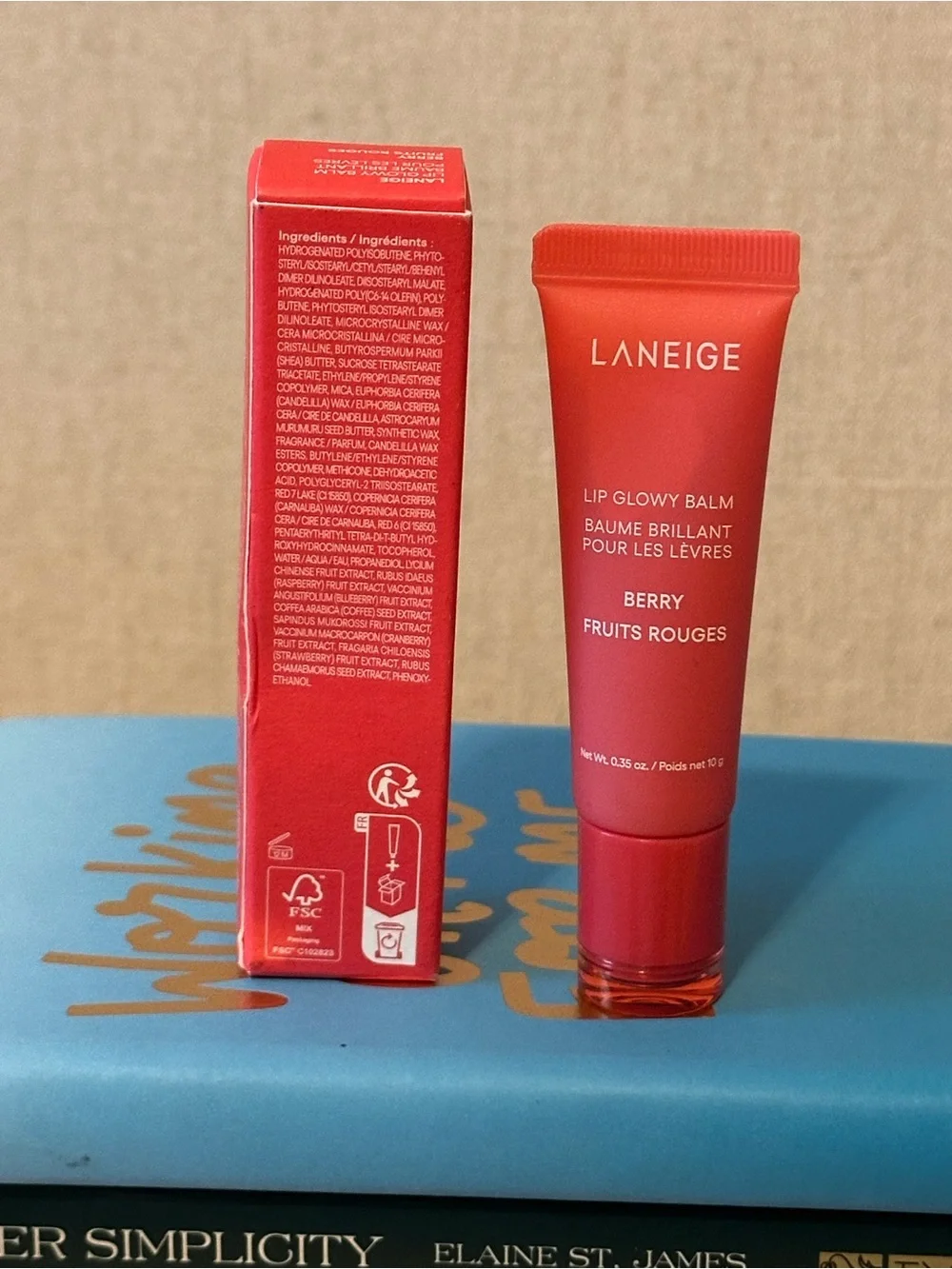 LANEIGE Lip Glowy Balm - Berry Fruits Rouges - Picture 5 of 5